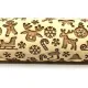 Rouleau à patisserie Bonhomme de Pain d’Epices et motif Noël 35 cm