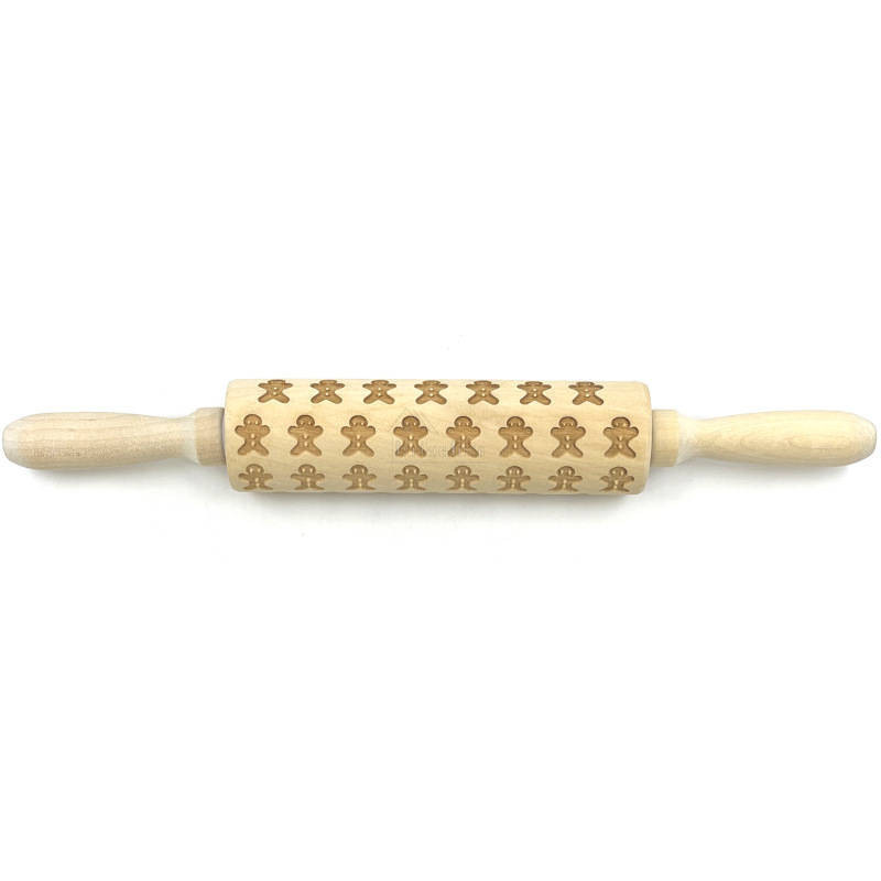 Rouleau à patisserie Bonhomme de Pain d’Epices 35 cm