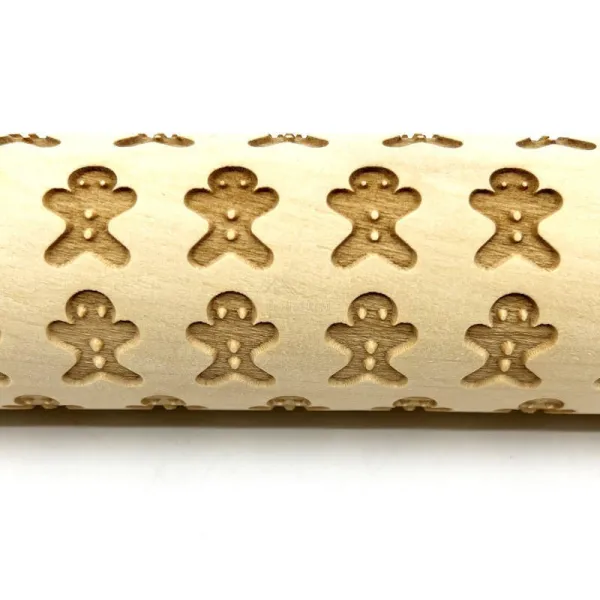 Teigroller Lebkuchenmännchen 35 cm