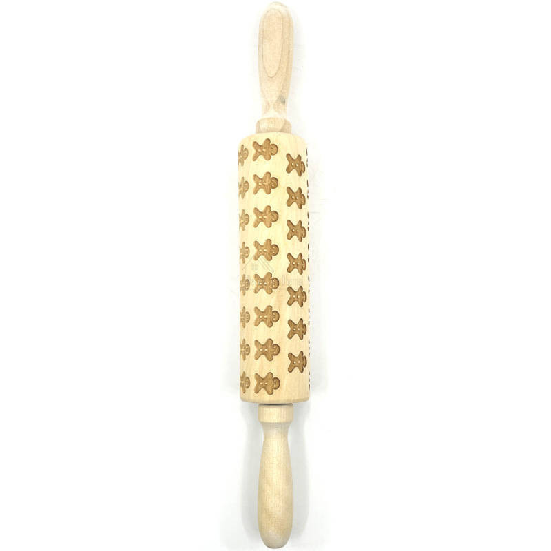 Rouleau à patisserie Bonhomme de Pain d’Epices 35 cm