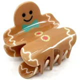 Gingerbread Mannele Hair Clip
