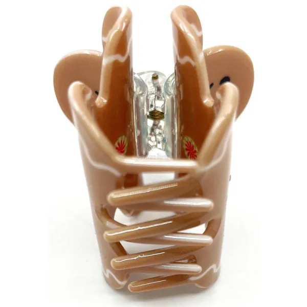 Gingerbread Mannele Hair Clip