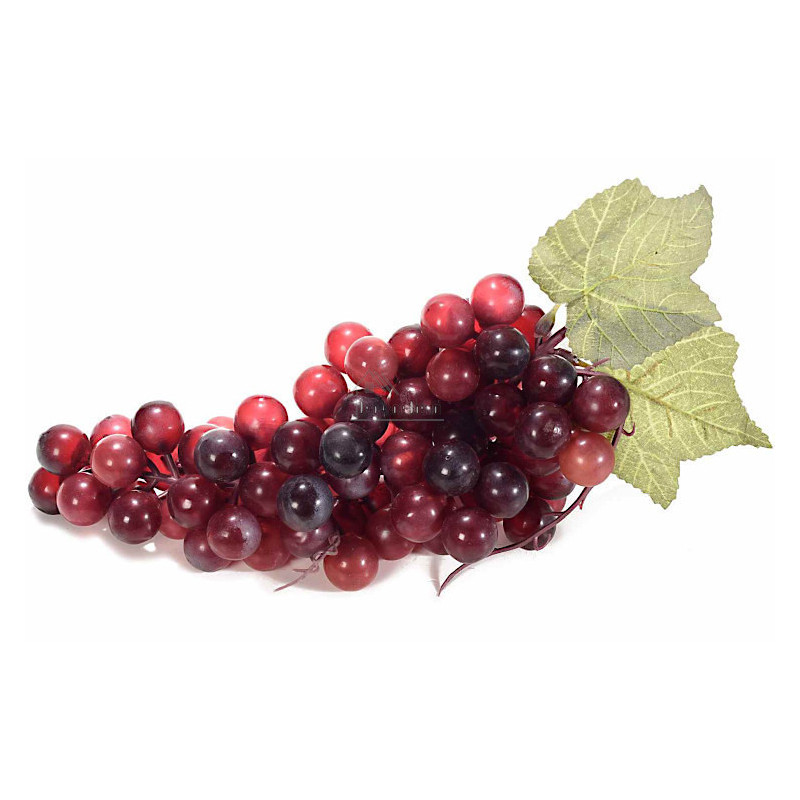 Grappe de Raisin rouge Artificielle 25 cm