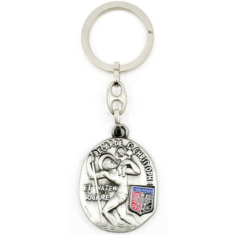 Saint-Christophe key door and Obernai coat of arms