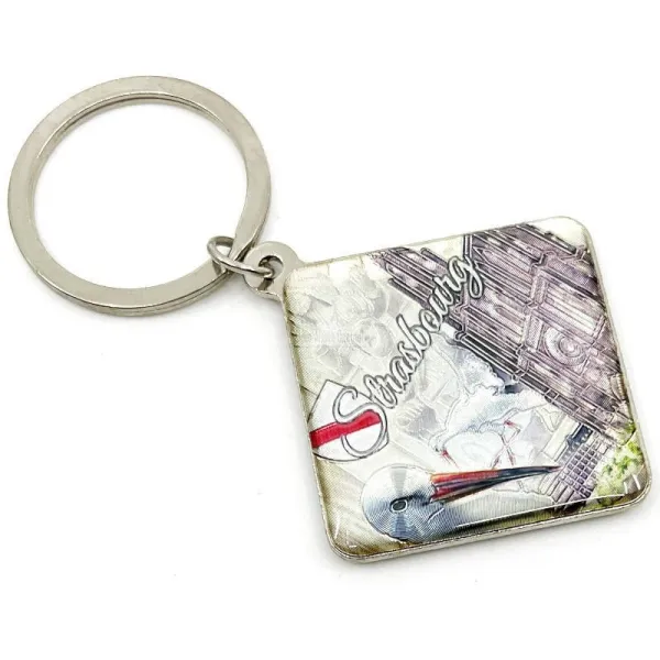 Keyring rhombus city of Strasbourg
