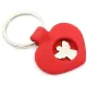 Porte Clé Coeur d'Alsace et Jeton de Caddie Ange Gardien