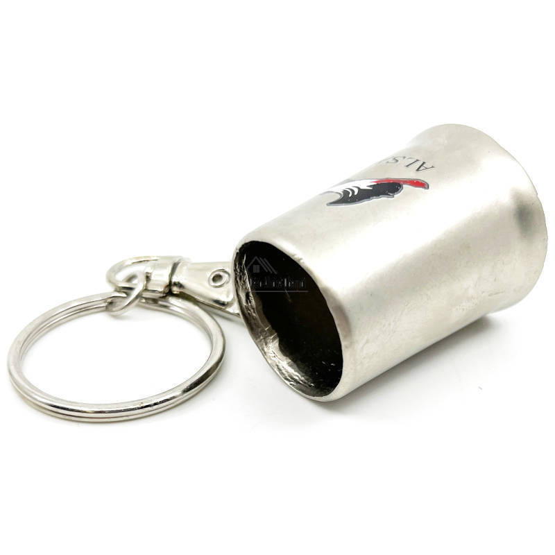 Metal Mug Key Chain marked Alsace