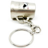 Metal Mug Key Chain marked Alsace