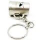 Porte Clé Chope en Métal marqué Alsace