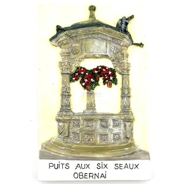 Obernai Six Seal Well Decorative Magnet
