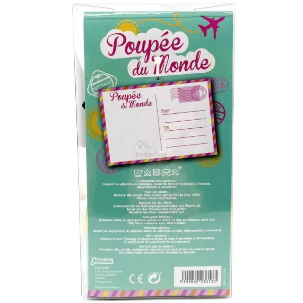 Elsässisches Plüschtier Jemini Puppe der Welt