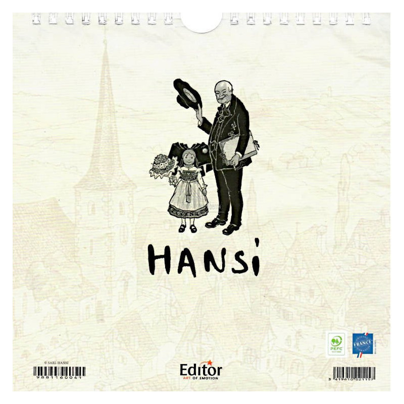 Kalender Alsace Hansi 2024