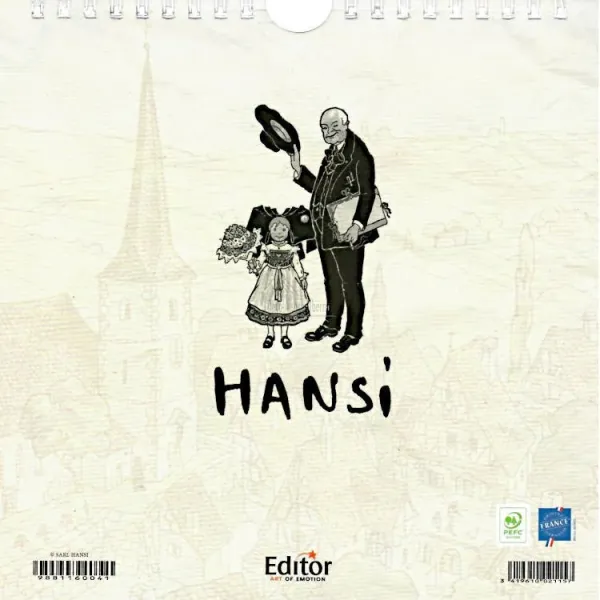 Calendrier L'Alsace de Hansi 2024