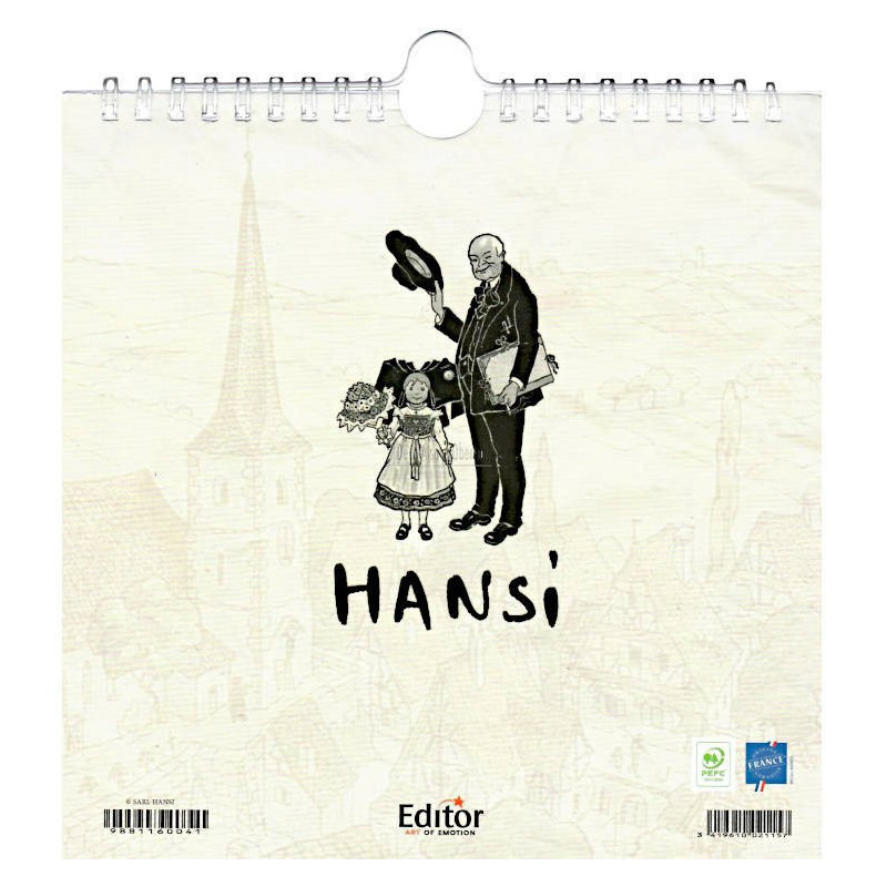 Kalender Alsace Hansi 2024