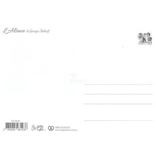 Ansichtkaart De Brug van het Dorp Georges Ratkoff