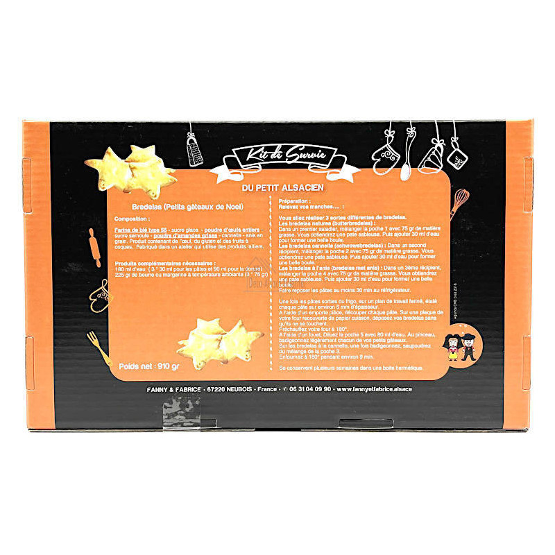 Alsatian Bredelas preparation kit