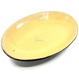 Große Baeckeoffe-Terrine blau von Soufflenheim Herz 47 cm