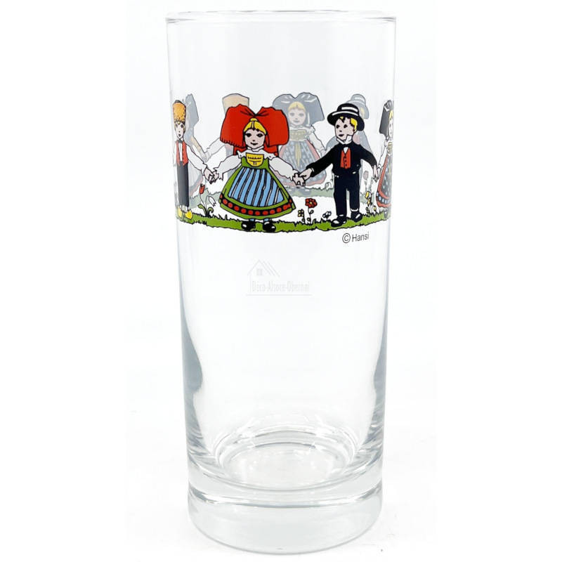 6 Verres à Limonade décor Hansi