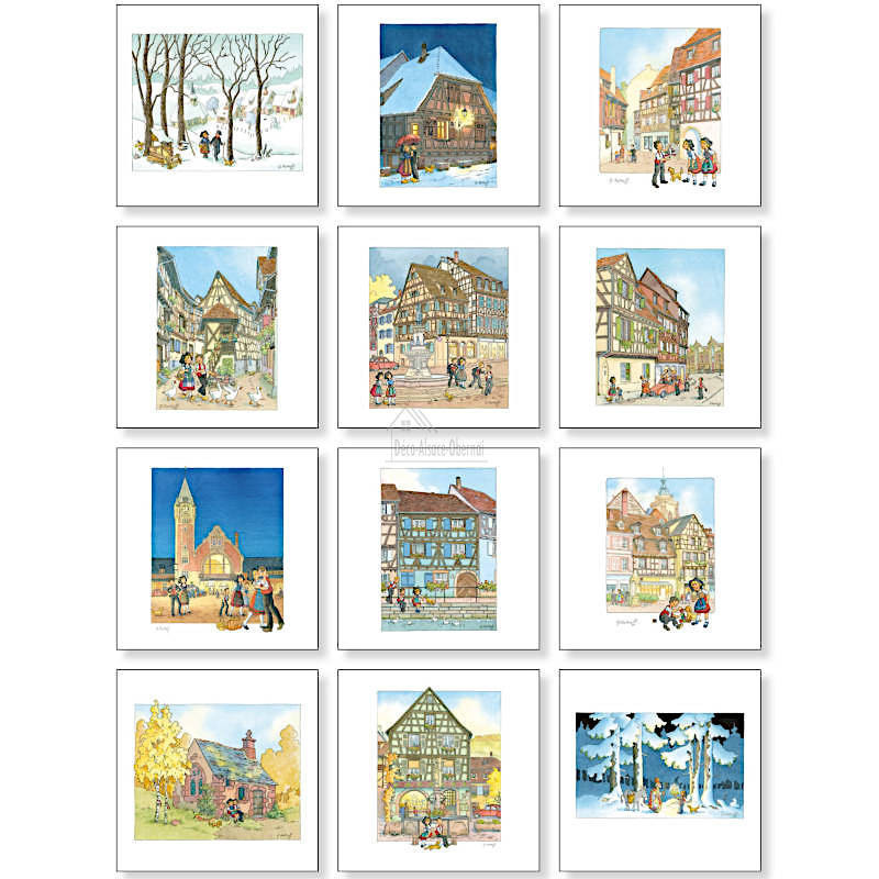 Calendar Enchanted Alsace Ratkoff 2025