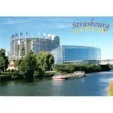 Postkarte Europäisches Parlament Straßburg
