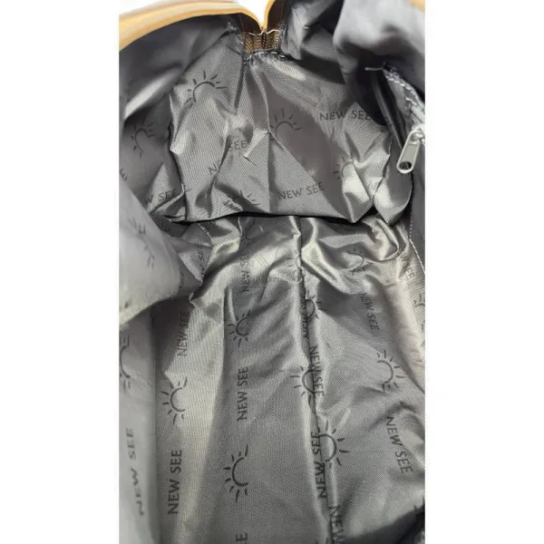 Handbag with Owl Tassel