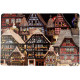 Christmas Houses in Alsace Placemat
