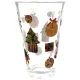 Verre 29 cl décor Noël et Mannele en Pain d'Épices
