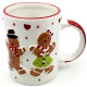 Mug à Café en Céramique décor Mannele Pain d'Épices
