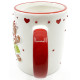 Mug à Café en Céramique décor Mannele Pain d'Épices