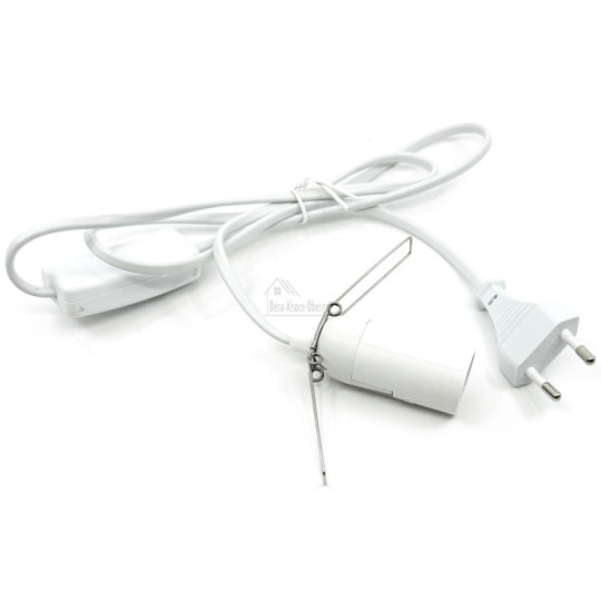 Wiring with switch for salt lamp