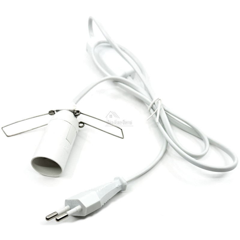Câblage avec interrupteur pour Lampe de Sel