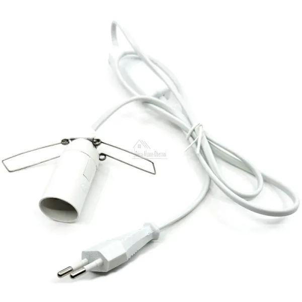 Câblage avec interrupteur pour Lampe de Sel