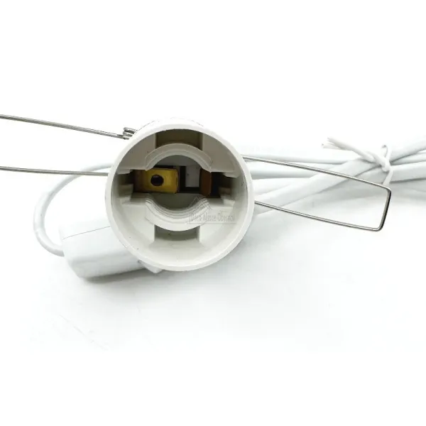 Wiring with switch for salt lamp