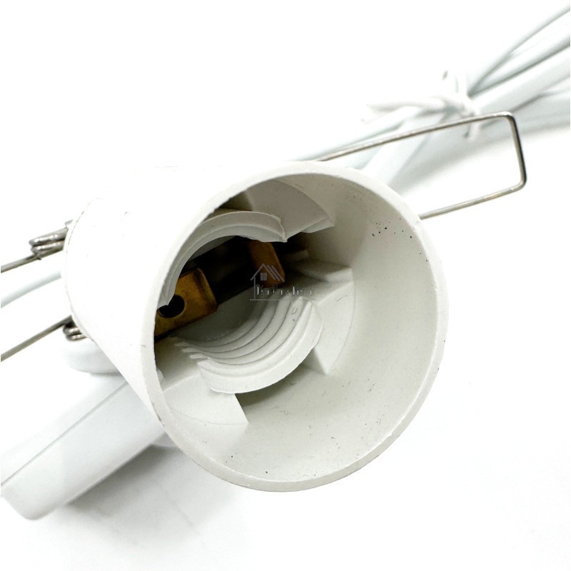 Verkabelung mit Schalter für Salzlampe