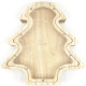 Tirelire forme Sapin en Bois Naturel