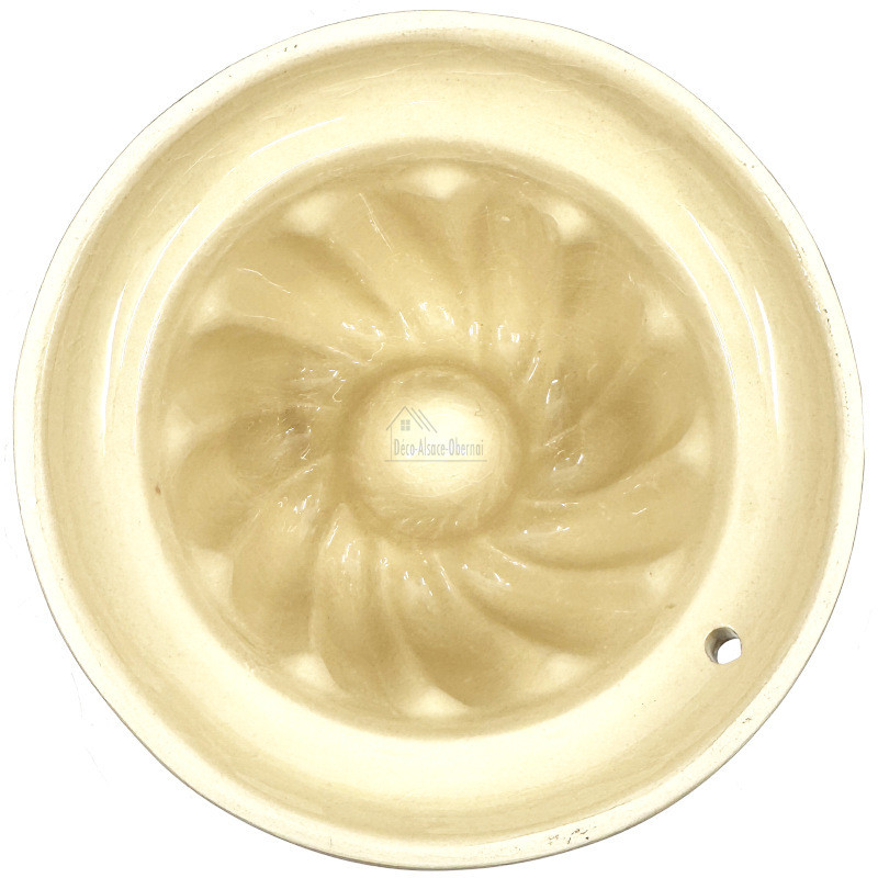 Soufflenheimer Gugelhupf-Form Taupe Herz 14 cm