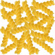 Top quality durum wheat semolina Twisted Noodles