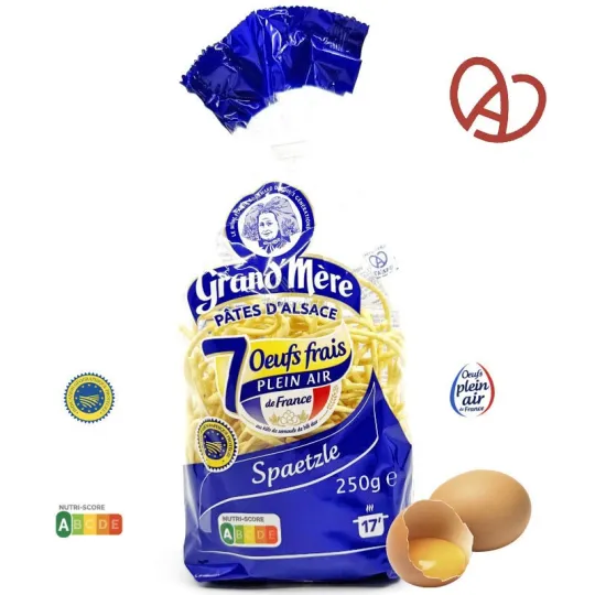 Spaetzle Elzas Grand-Mère