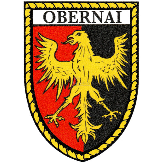 Aufkleber Aufnäher Obernai