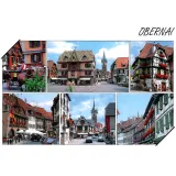 Postkarte Ansicht von Innenstadt von Obernai