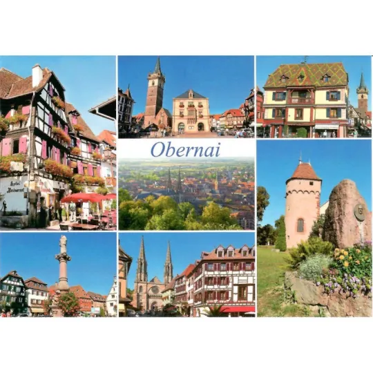 Carte Postale Vues d'Obernai