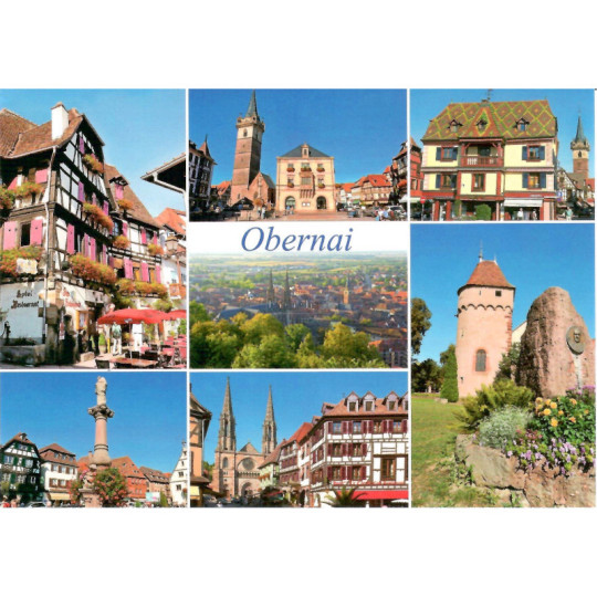 Obernai Views Postcard
