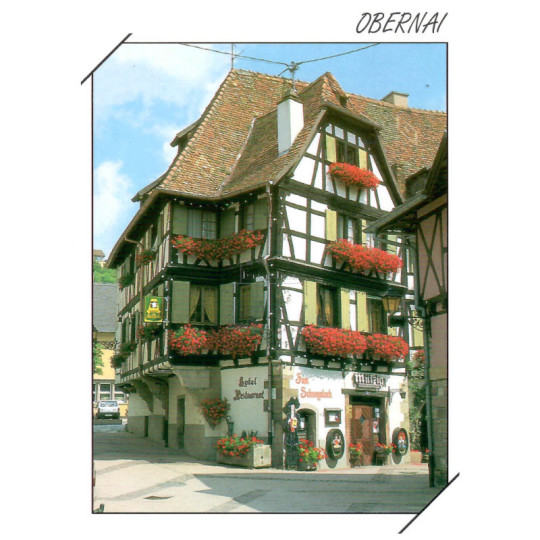 Postcard Restaurant le Schnogeloch in Obernai