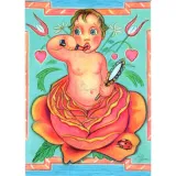 Birth of Liesel Postcard