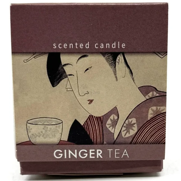 Bougie parfumée Thé Noir au Gingembre