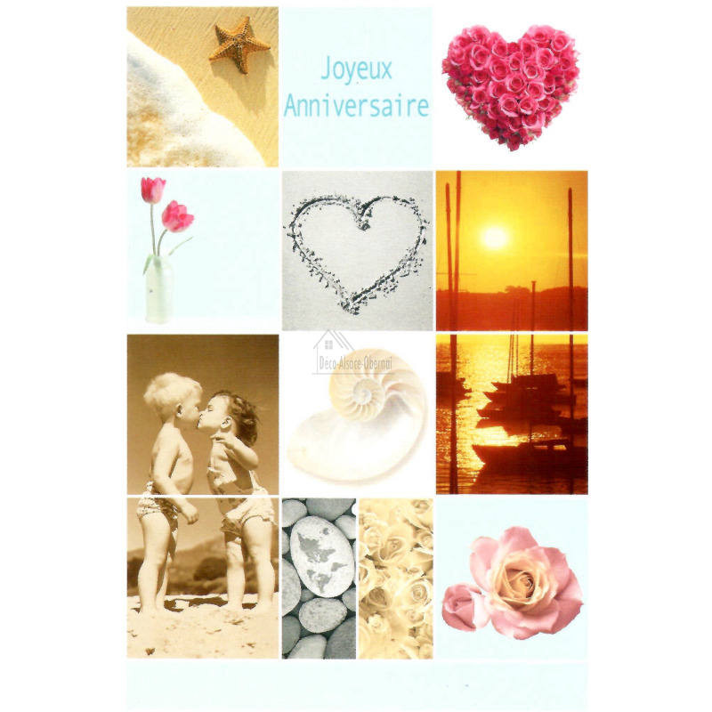 Carte Joyeux Anniversaire Tendresse