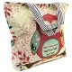 Grand Sac à Bandoulière motif Chouette Hibou en Toile