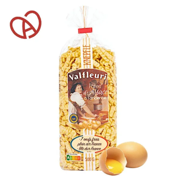 Knepfle d'Alsace à l'Ancienne ValFleuri