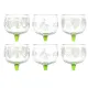 Lot de 3 x 2 Verres à Vin d'Alsace décor Alsace
