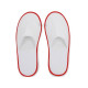 Red absorbent sponge bathroom slipper